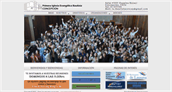 Desktop Screenshot of primeraiglesiabautista.cl